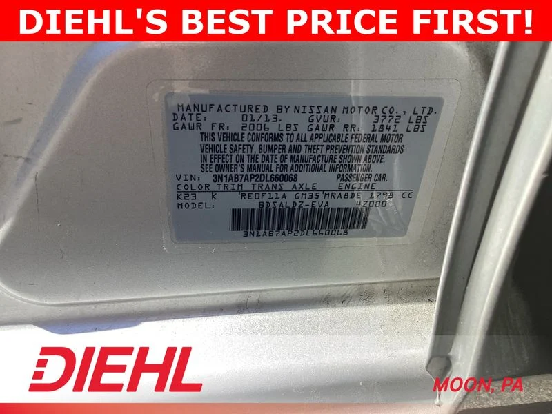 Used 2013 Silver Nissan SV image 20