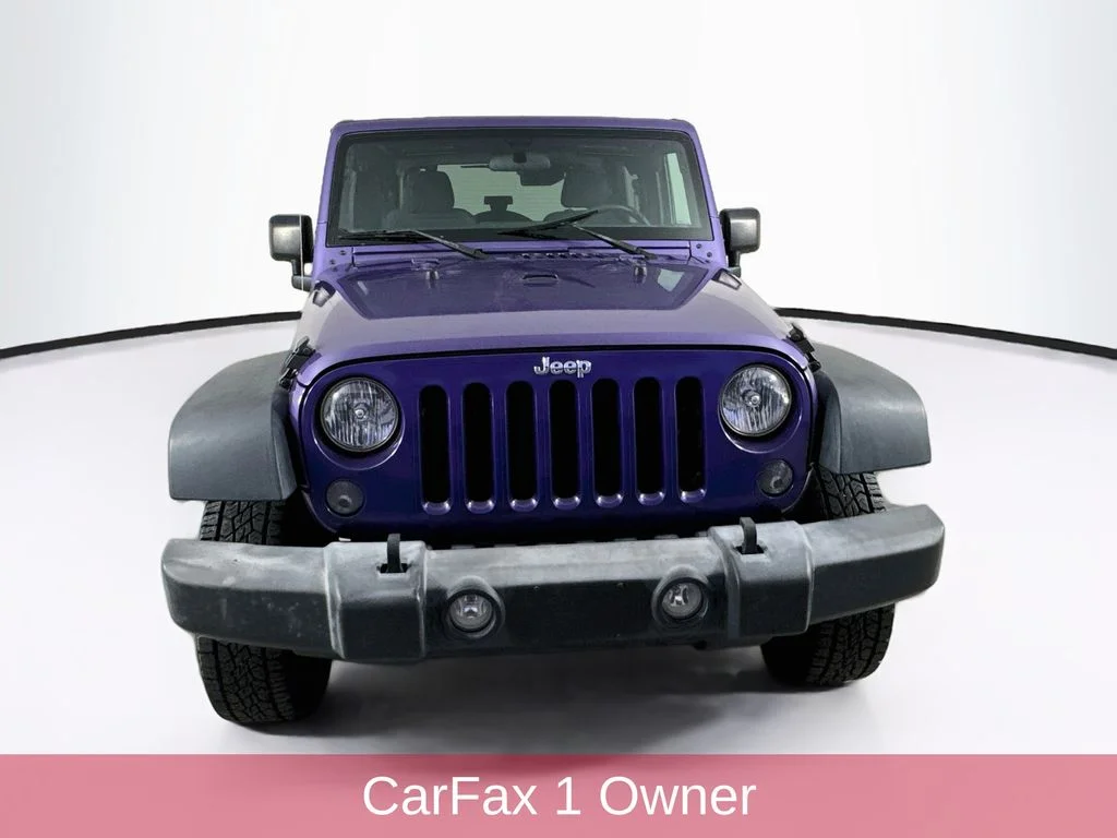 Used 2017 Purple Jeep Sport image 2