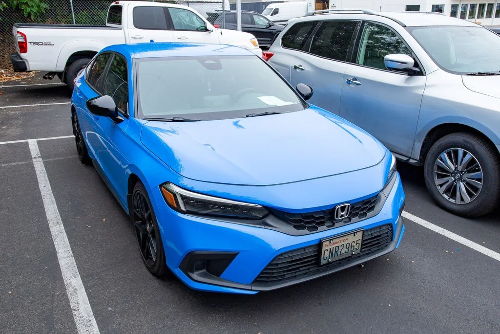 Certified Used 2024 Boost Blue Pearl Honda Sport image 3