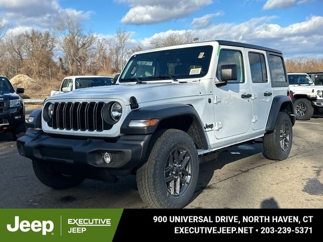 New 2026 Bright White Clear-Coat Exterior Paint Jeep Sport S image 5