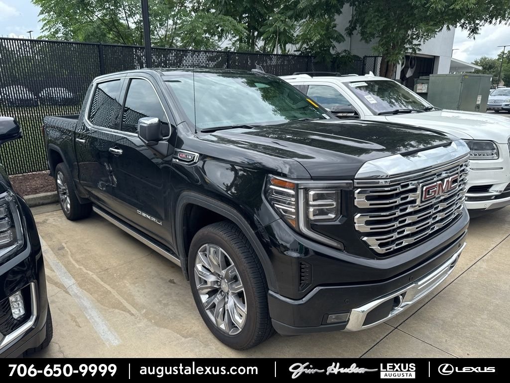 Onyx Black 2025 GMC Sierra 1500 Denali Crew Cab 4WD Pickup Truck Four-Wheel Drive