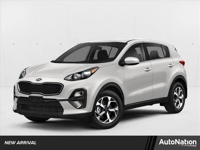 Used 2021 White Kia EX image 1