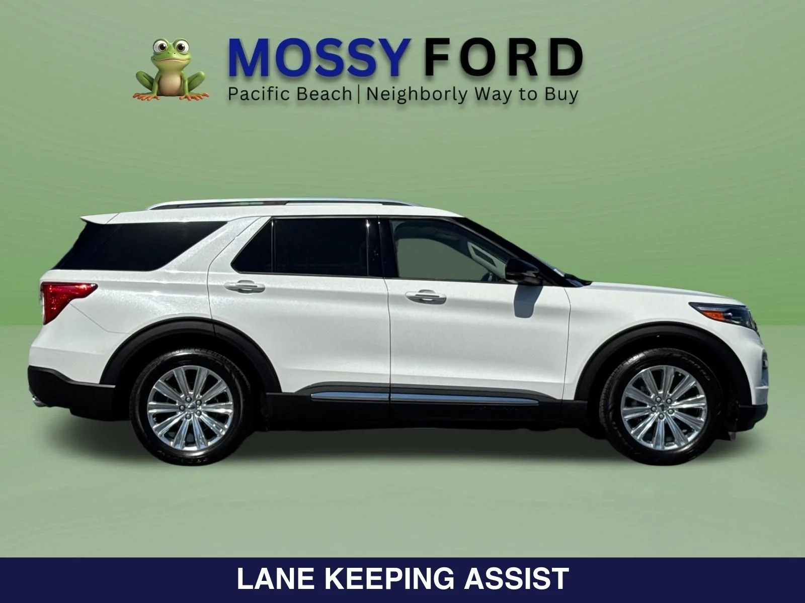 Certified Used 2020 White Metallic Ford Limited image 4