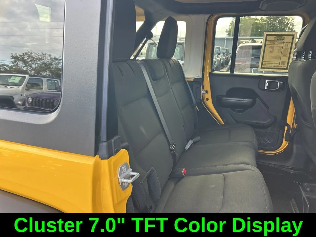 Certified Used 2020 Yellow Jeep Unlimited Sport S image 28