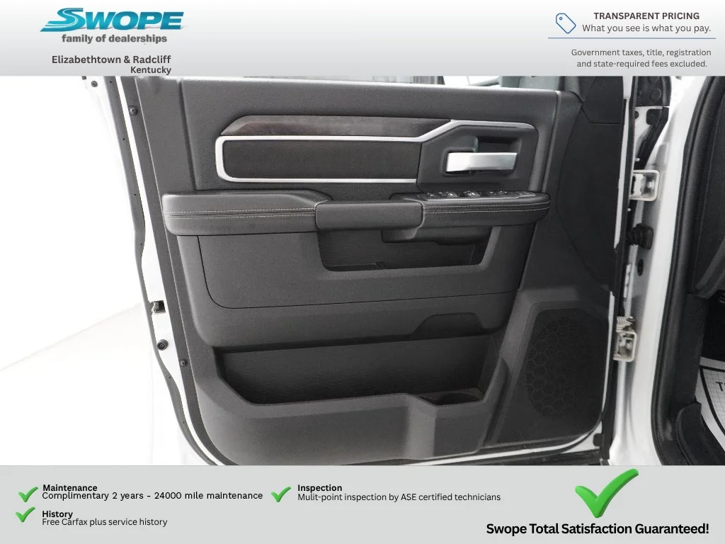 Used 2024 Bright White Clearcoat Ram Big Horn image 11