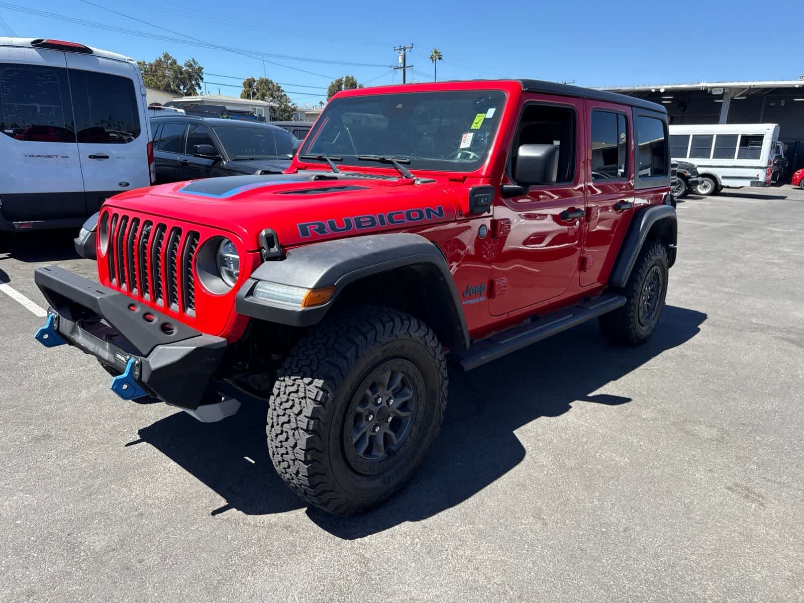 Used 2021 Firecracker Red Clearcoat Jeep Unlimited Rubicon image 23