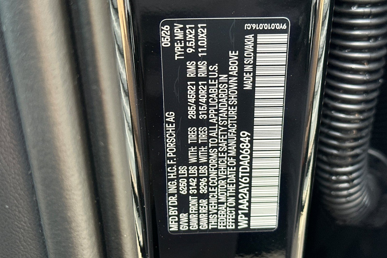 New 2026 Chromite Black Metallic Porsche  image 29