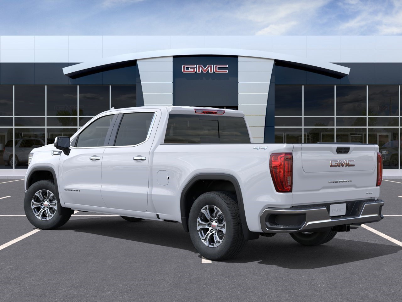 New 2026 Summit White GMC SLT image 3