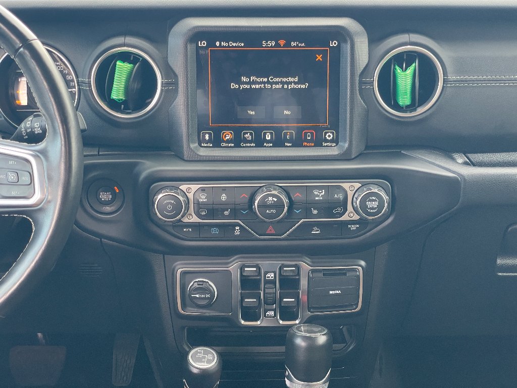 Used 2023 Black Clearcoat Jeep Sahara image 8