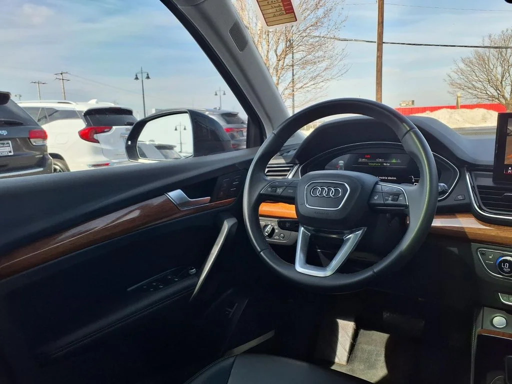 Used 2023 Mythos Black Metallic Audi 40 Premium Plus image 21