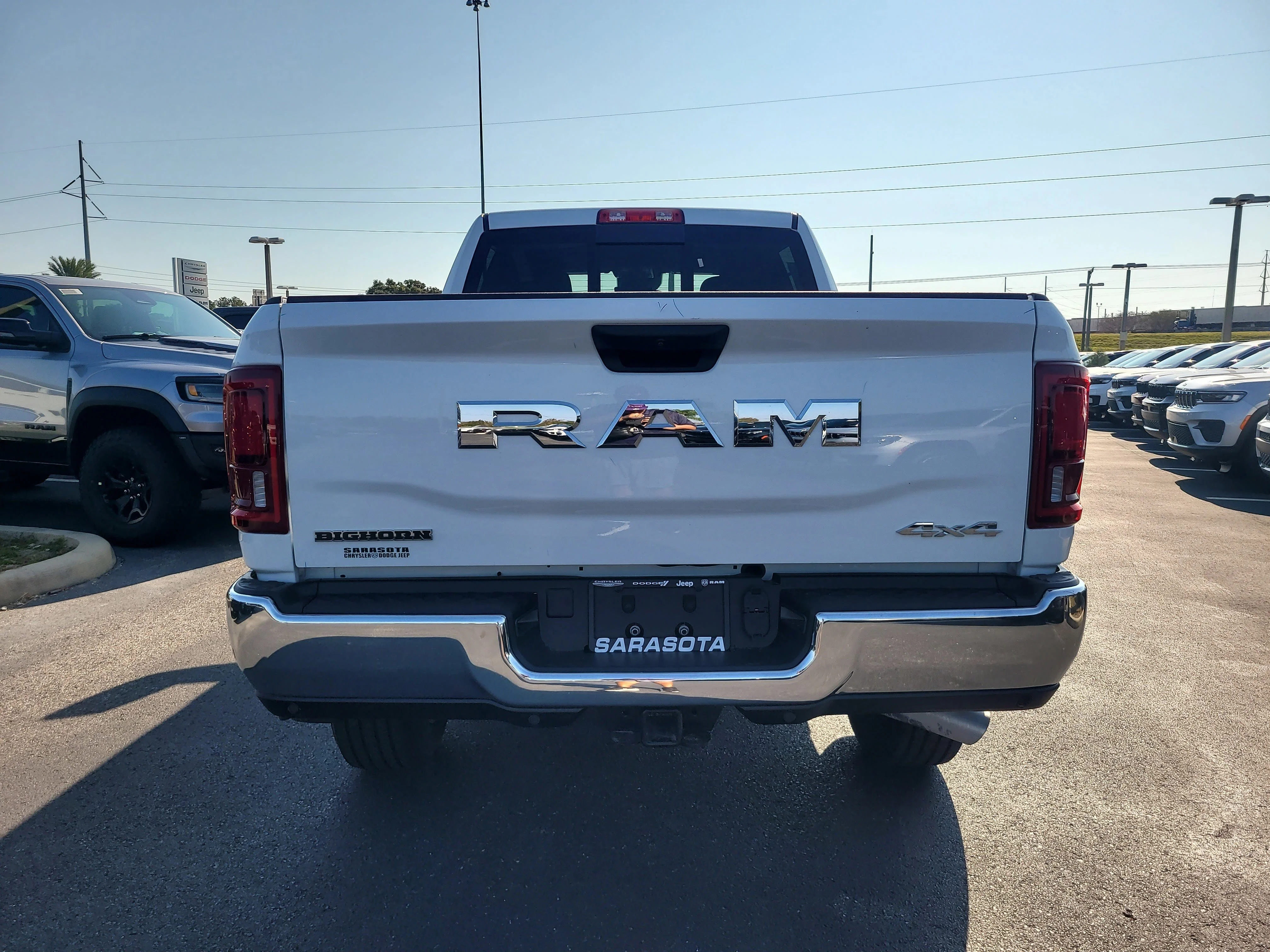 New 2026 Bright White Clearcoat RAM Big Horn image 7
