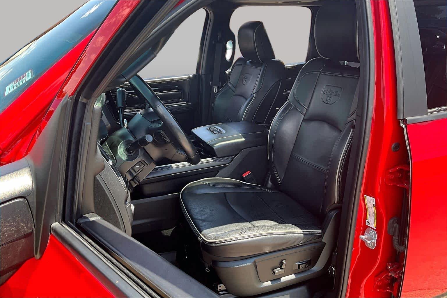Certified Used 2023 Flame Red Clearcoat Ram Power Wagon Rebel image 8