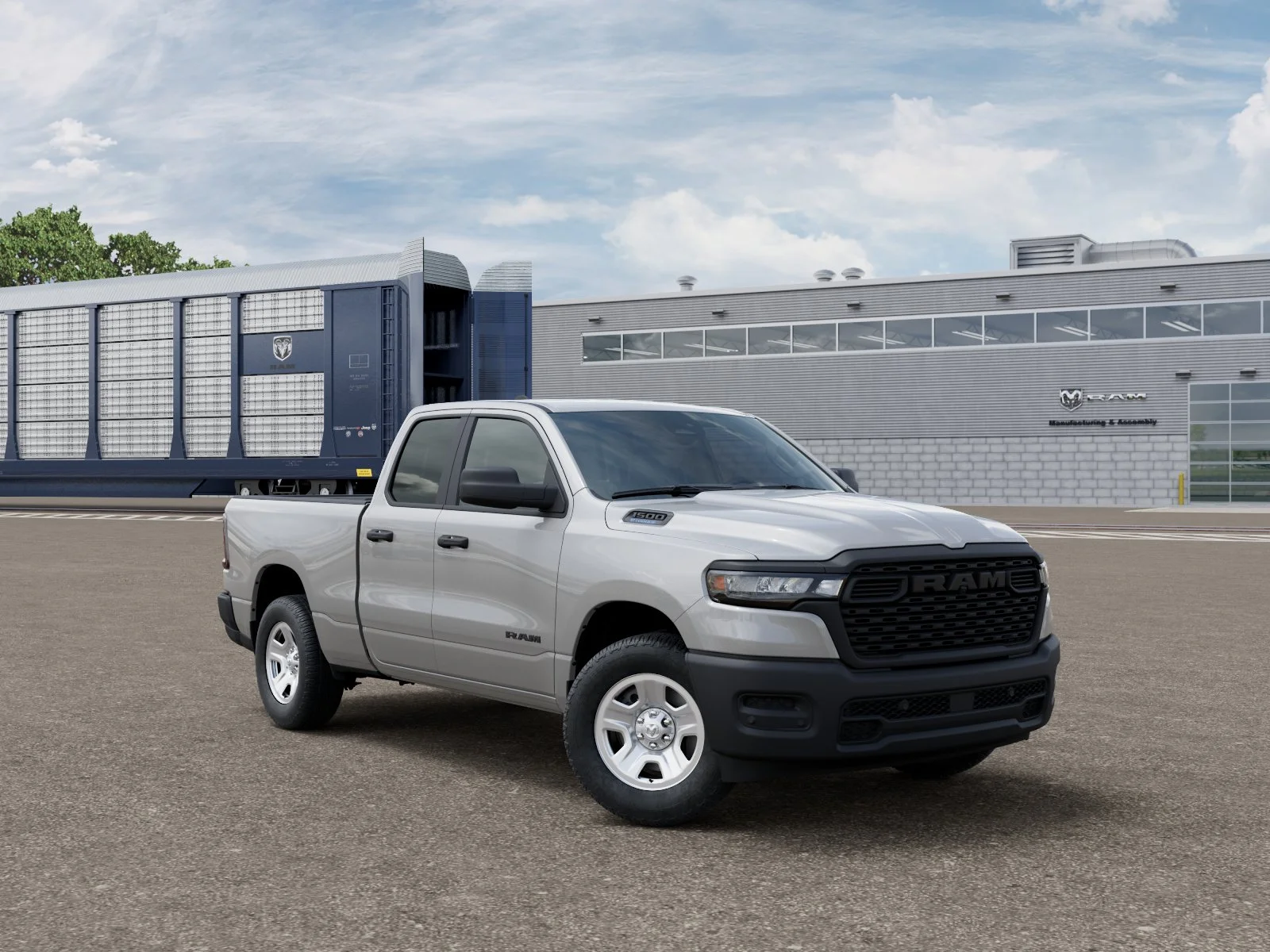 New 2026 Silver Zynith Exterior Paint RAM TRADESMAN image 5