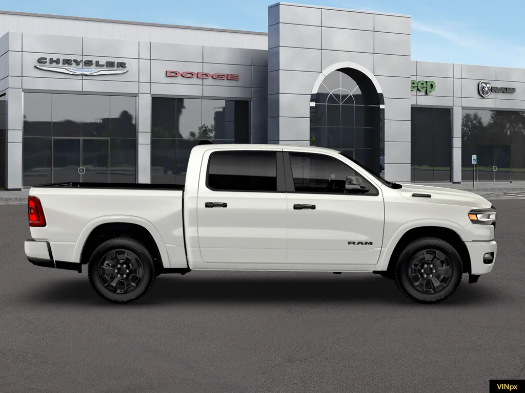New 2026 Bright White Clear-Coat Exterior Paint RAM Big Horn/Lone Star image 9