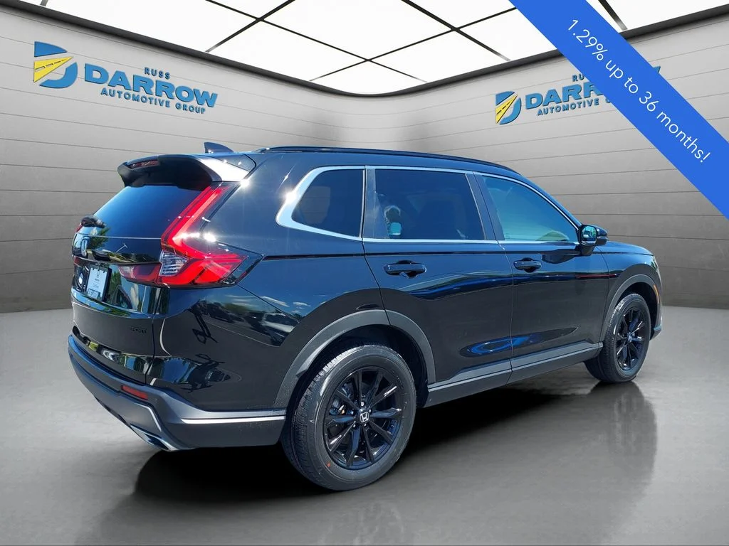 Certified Used 2025 Crystal Black Pearl Honda HYBRID AWD SPORT-L image 5