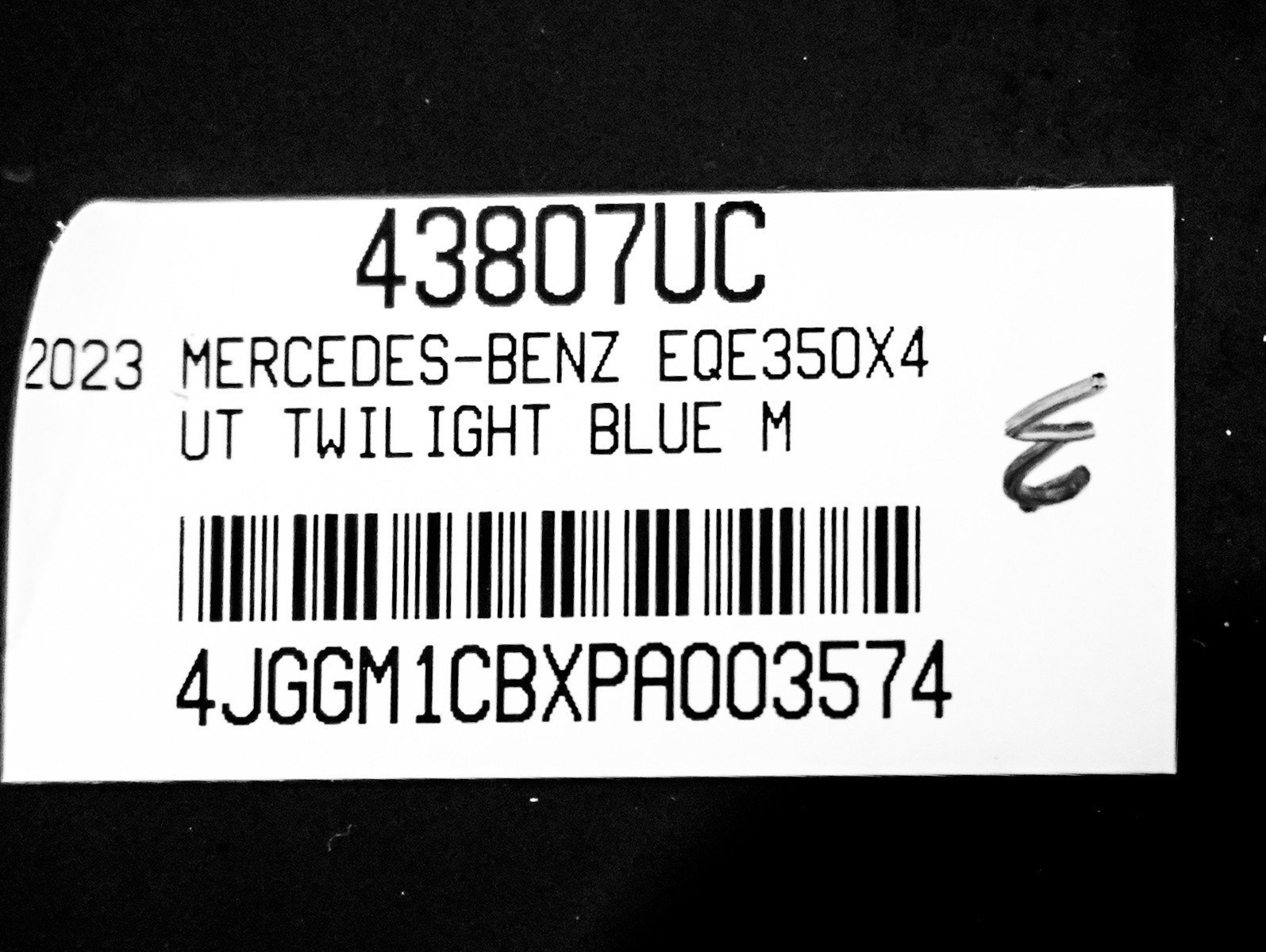 Certified Used 2023 Twilight Blue Metallic Mercedes-Benz EQE 350 4MATIC® SUV image 25