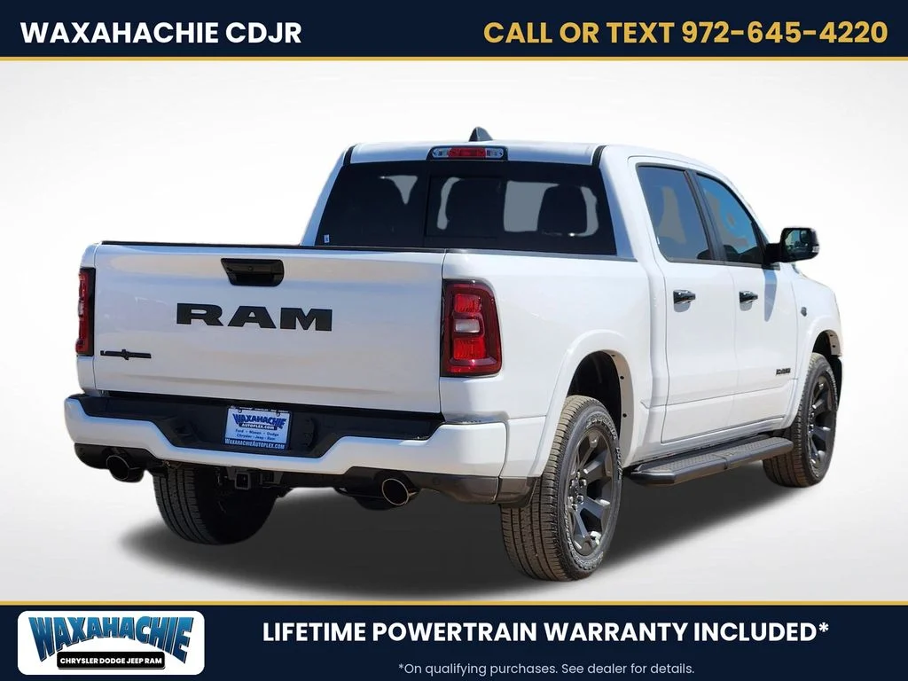 New 2027 Bright White Clear-Coat Exterior Paint RAM Big Horn/Lone Star image 5