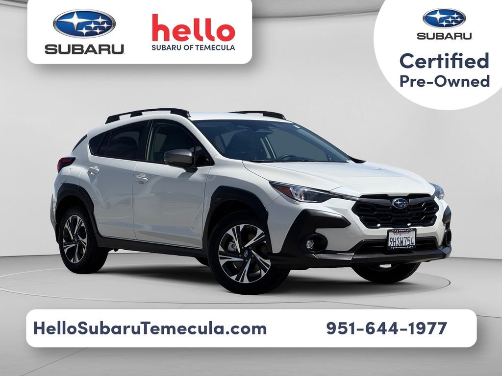 Used 2024 White Subaru Premium image 1