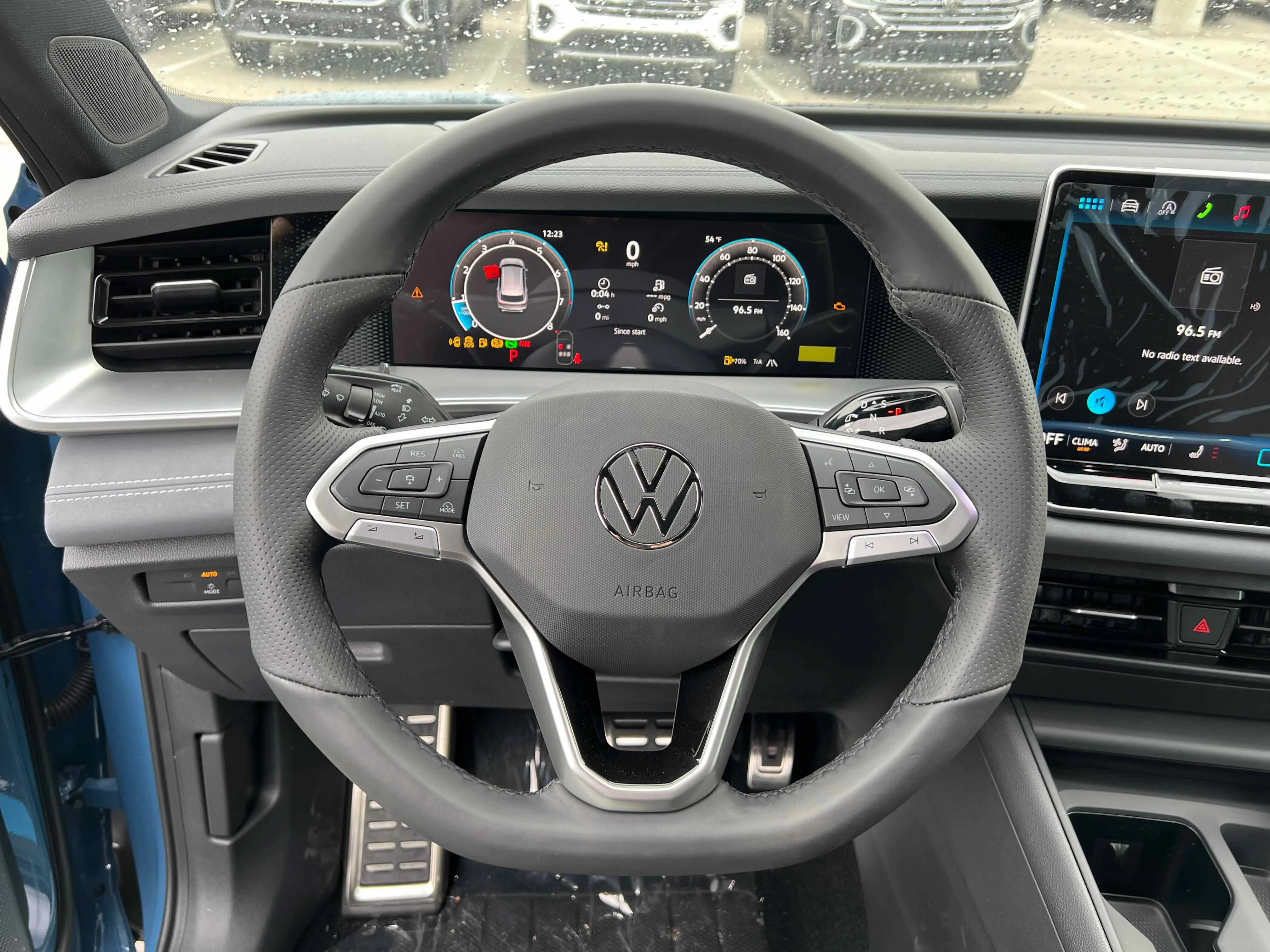 New 2026 Blue Volkswagen SE R-Line Black image 30
