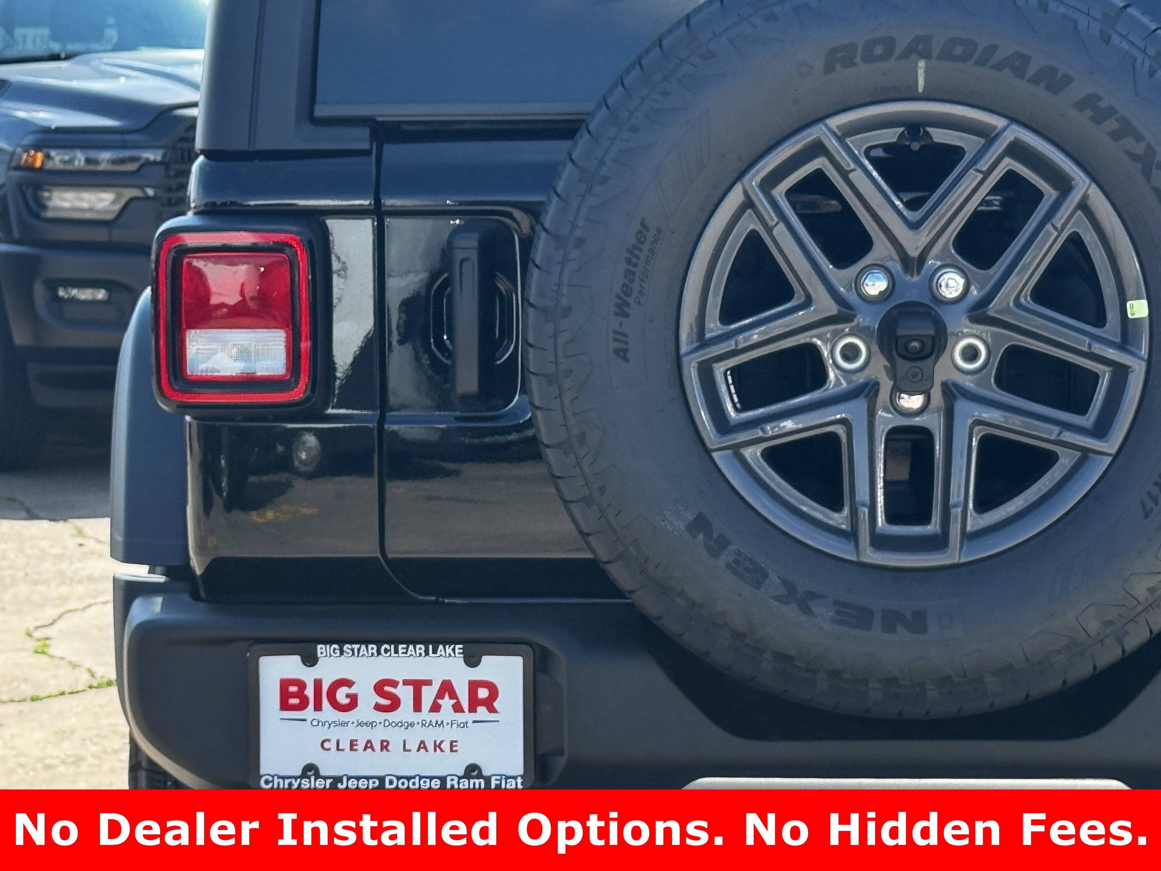 New 2026 Black Clear-Coat Exterior Paint Jeep Sport S image 10