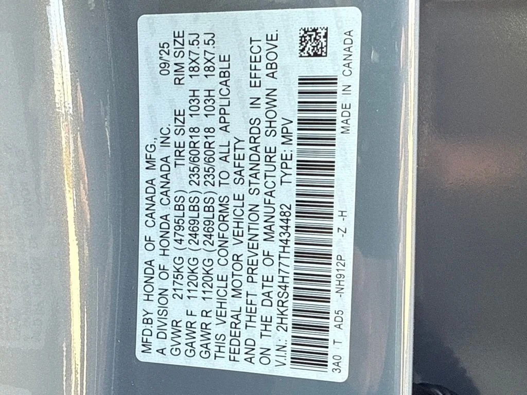 Certified Used 2026 Urban Gray Pearl Honda EX-L image 28