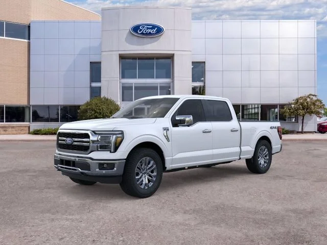 New 2026 White Metallic Ford Lariat image 1