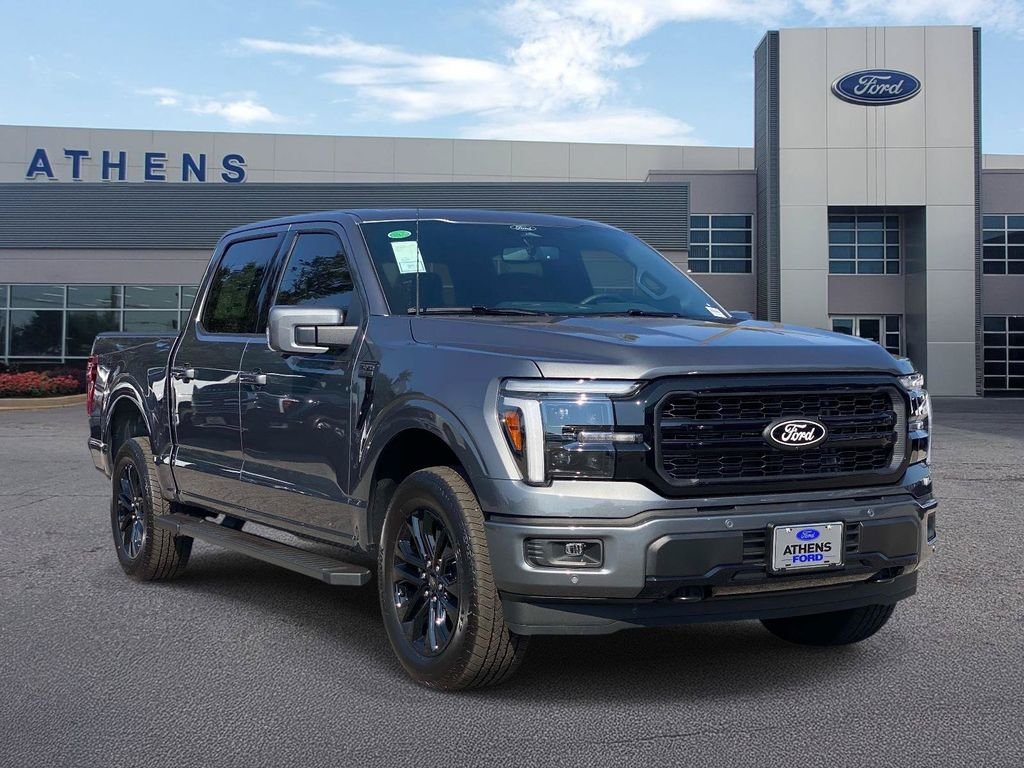 New 2026 Carbonized Gray Metallic Ford Lariat® image 1