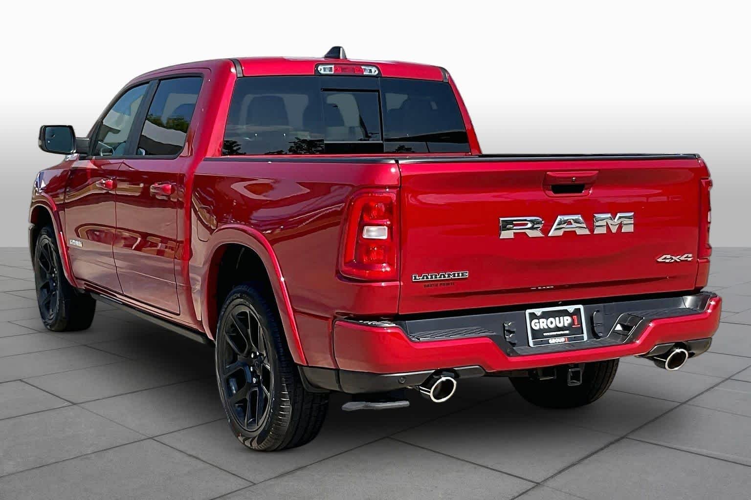 New 2027 Molten Red Pearl-Coat Exterior Paint RAM Laramie image 12