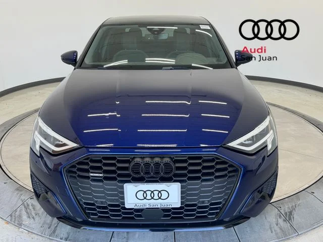 Used 2024 Blue Audi 40 Premium Plus image 3