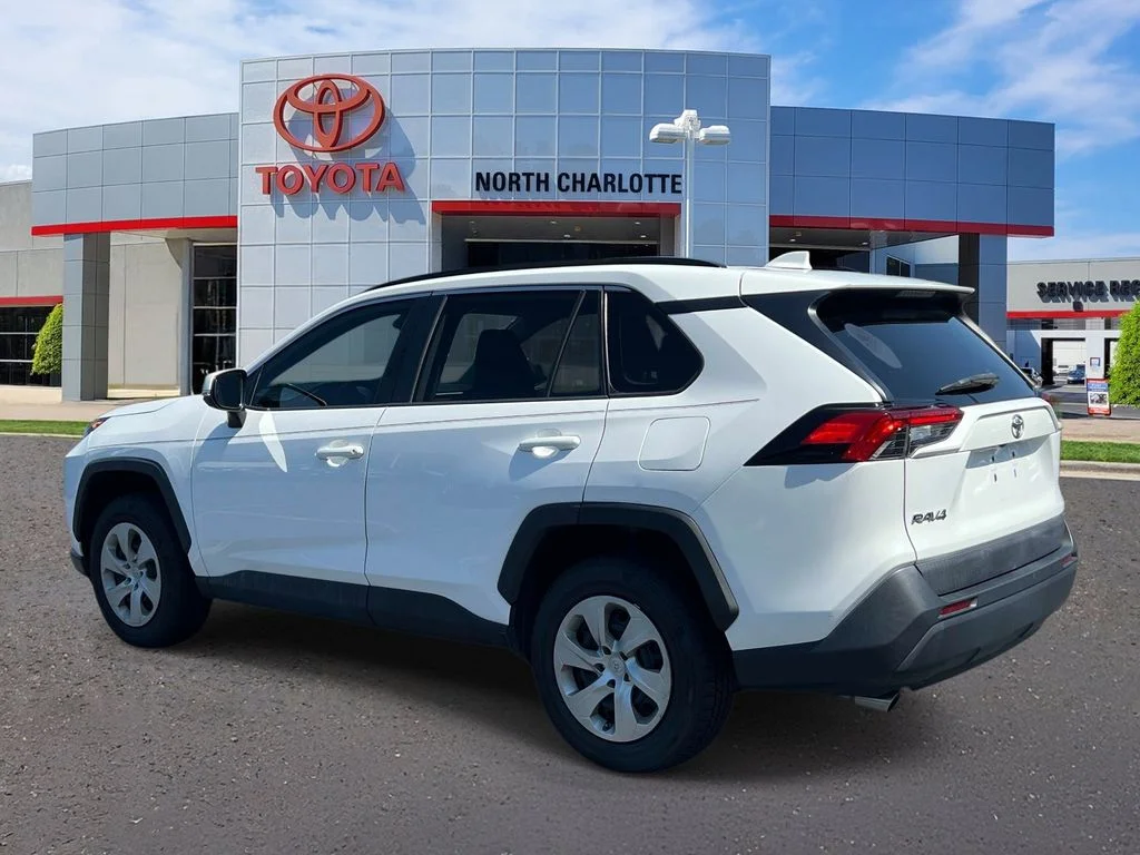 Used 2021 White Toyota LE image 4