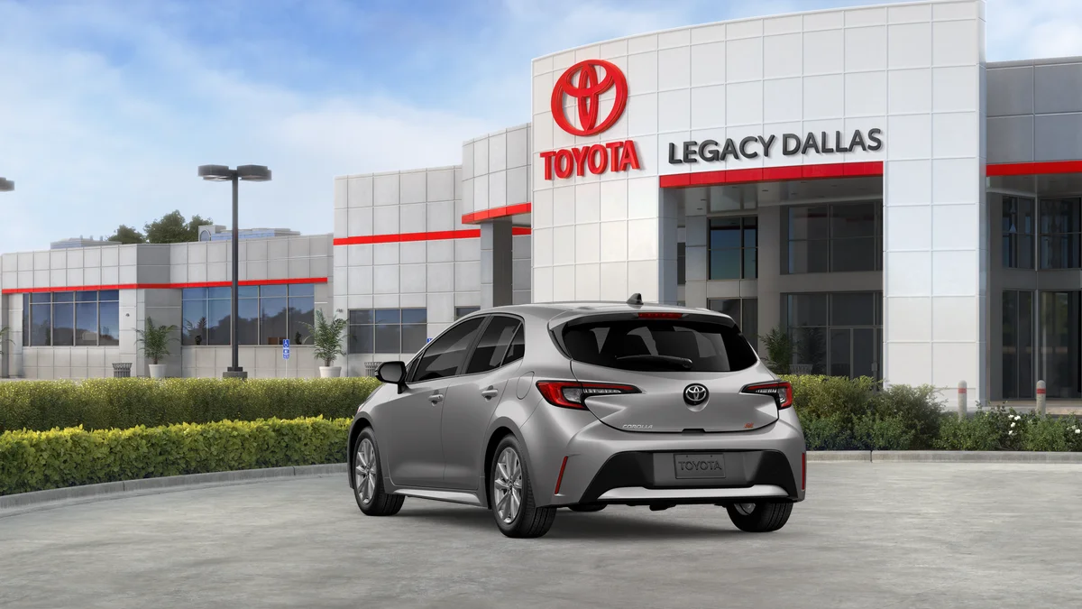 New 2027 Classic Silver Metallic Toyota SE image 35
