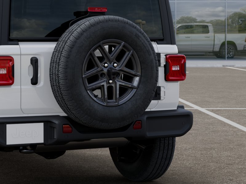 New 2026 Bright White Clear-Coat Exterior Paint Jeep Sport S image 29