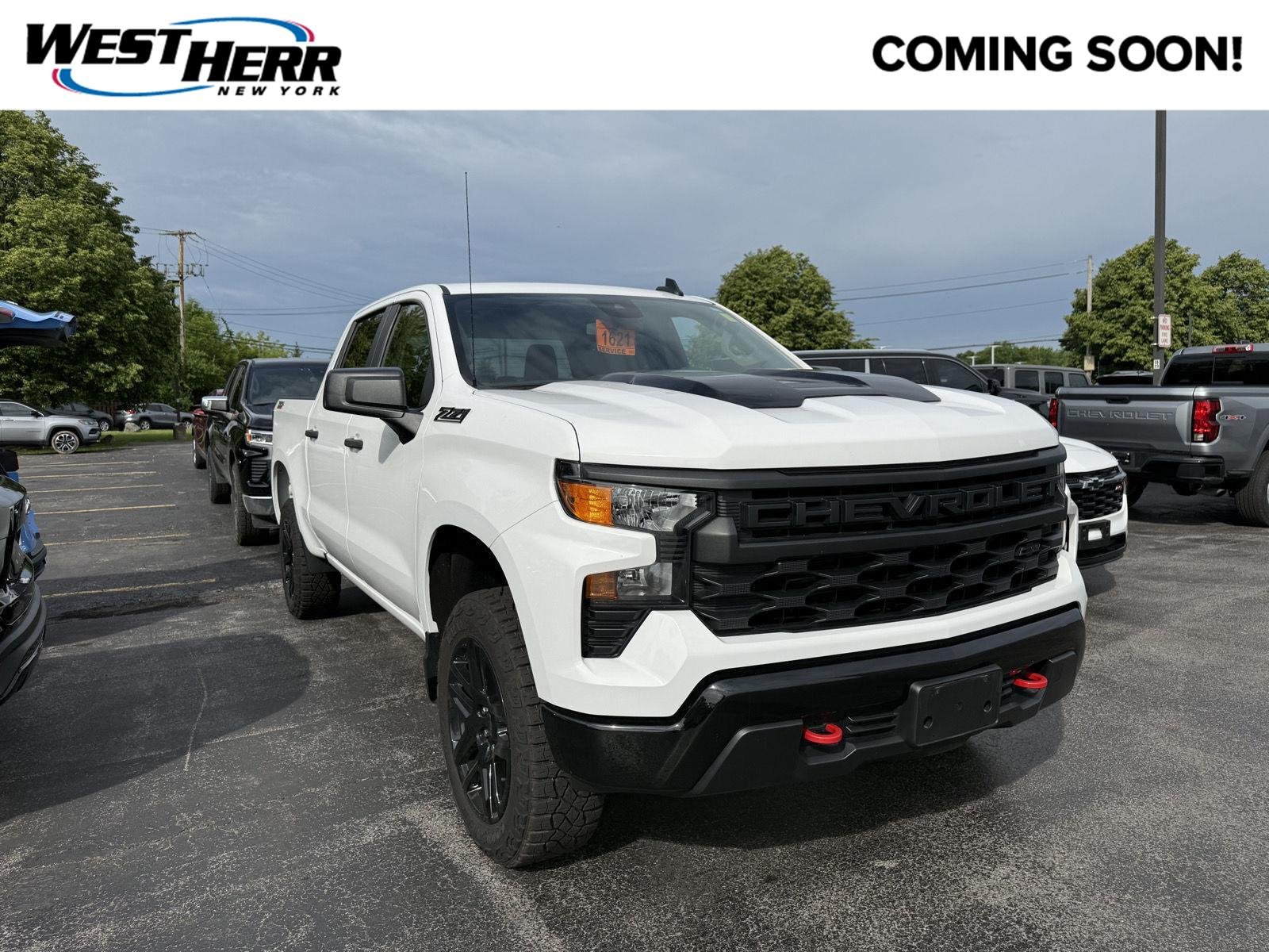 Used 2023 Summit White Chevrolet Custom Trail Boss image 1