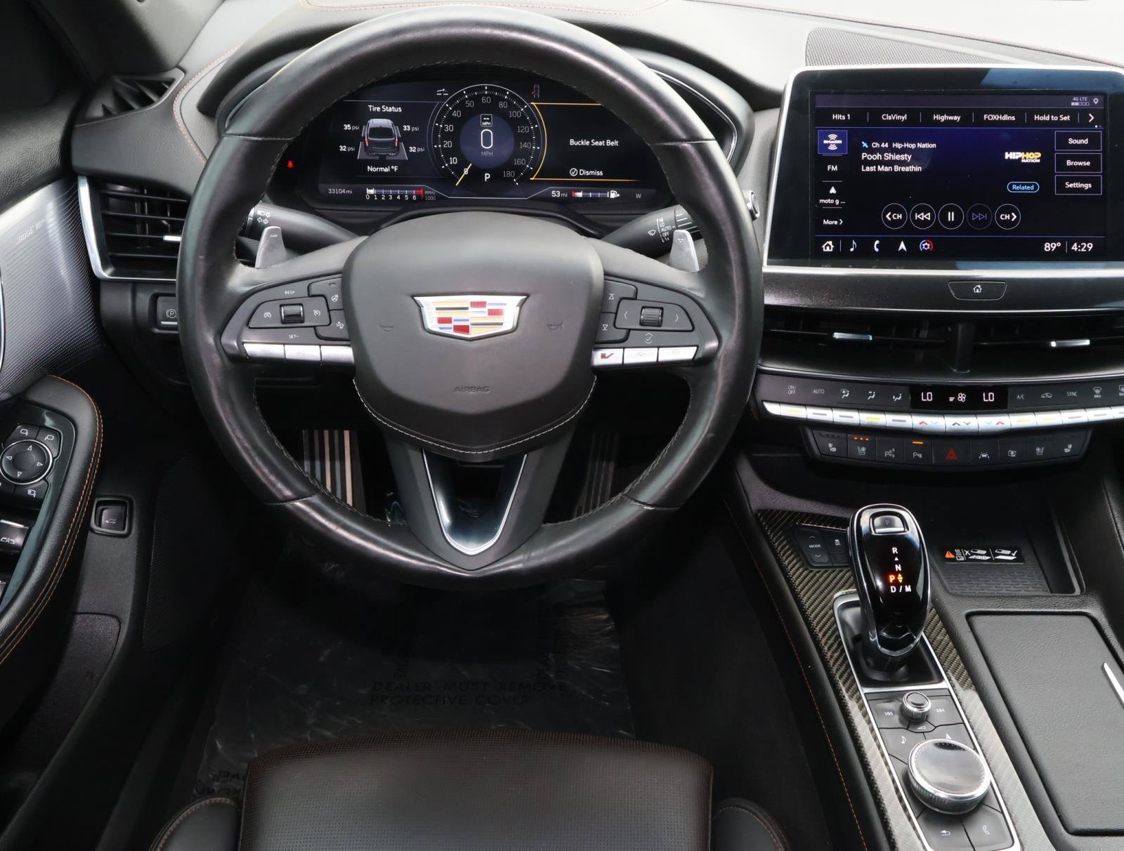 Used 2023 Argent Silver Metallic Cadillac V-Series image 8