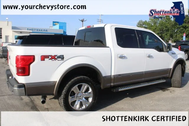 Used 2018 White Ford Lariat image 4