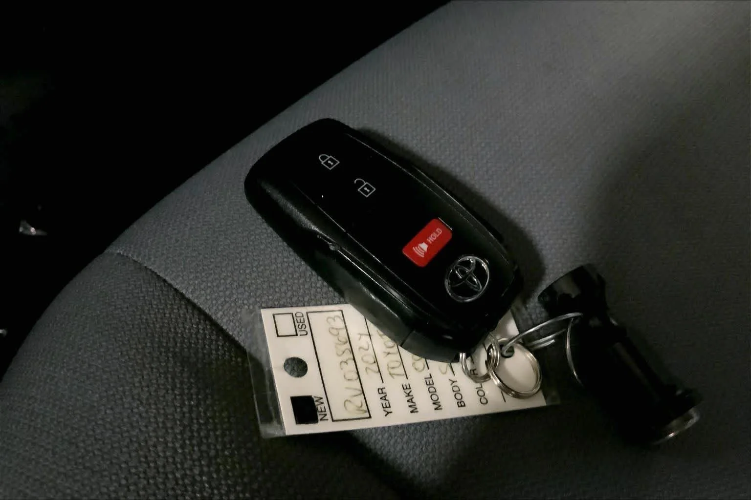 Used 2024 Jet Black Toyota Hybrid SE image 15