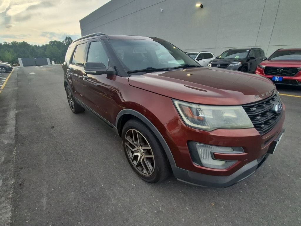 Used 2016 Ruby Red Metallic Tinted Clearcoat Ford Sport image 3
