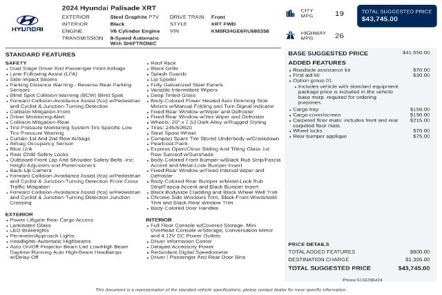 Used 2024 Gray Hyundai XRT image 37
