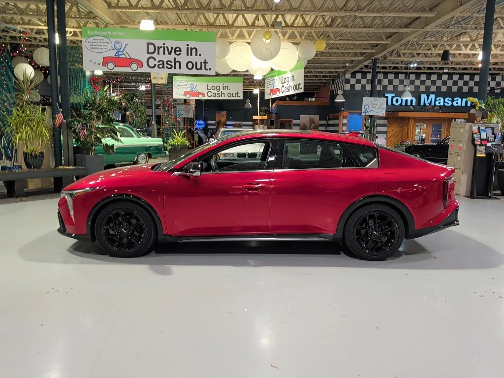 Used 2025 Currant Red Kia GT-Line Turbo image 12