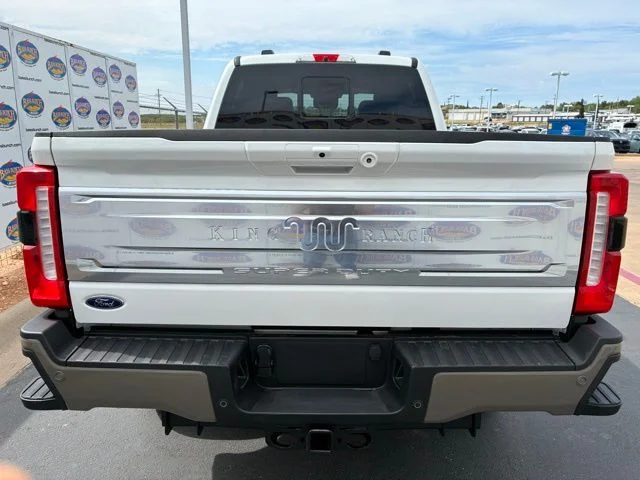 New 2026 Star White Metallic Tri-Coat Ford King Ranch image 5