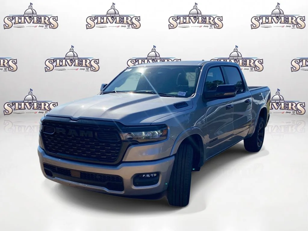 New 2026 Billet Silver Metallic Clear-Coat Exterior Paint RAM Big Horn/Lone Star image 3