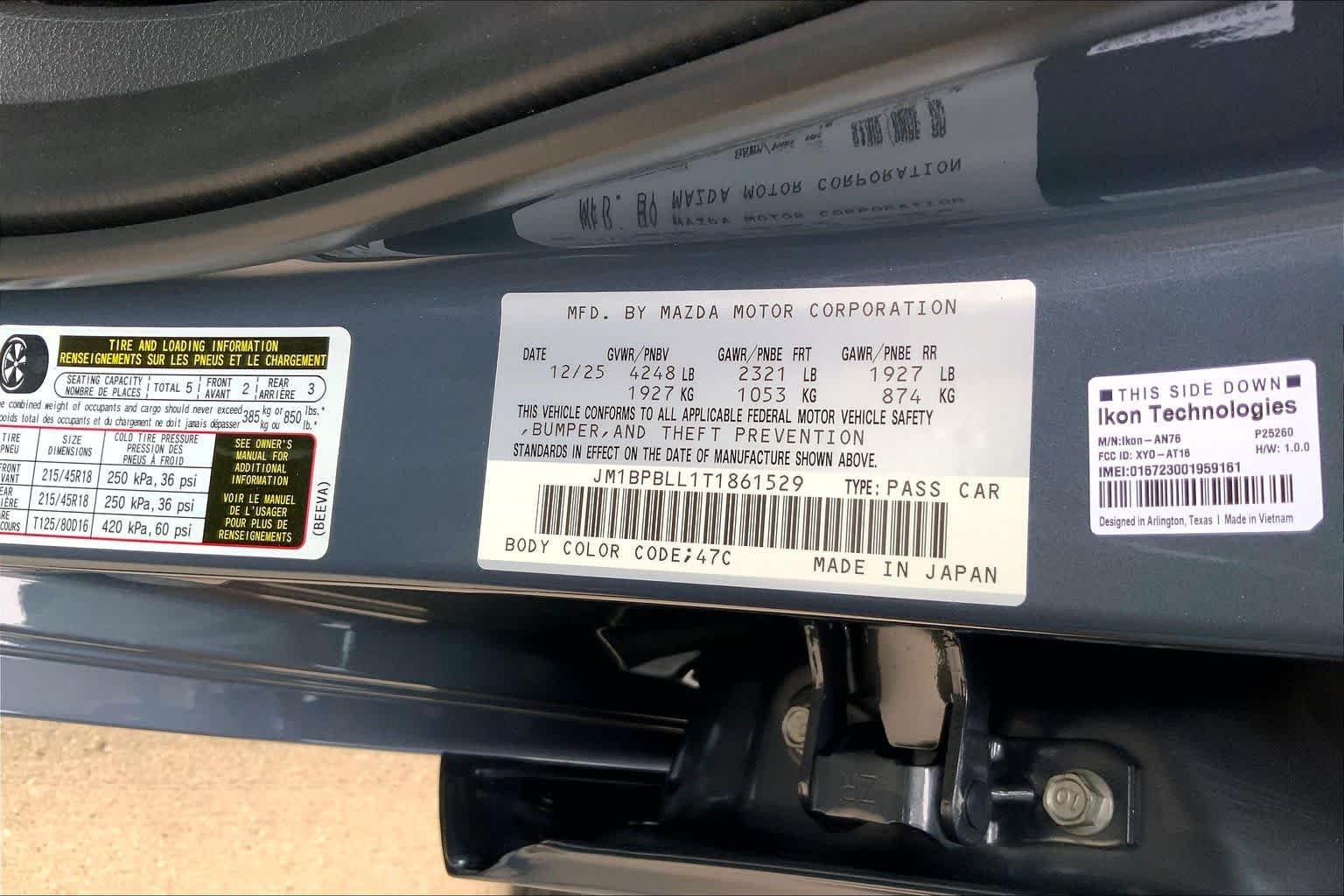 New 2026 Polymetal Gray Metallic Mazda 2.5 S Carbon Edition AWD image 19