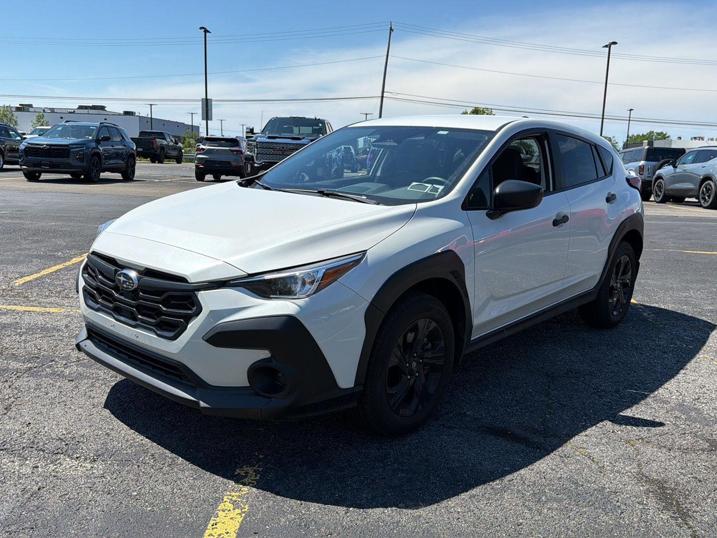 Used 2025 Crystal White Pearl Subaru Base image 12