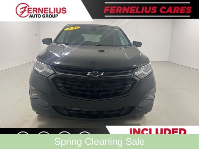 Used 2021 Chevrolet Equinox LT with VIN 3GNAXUEV0ML305512 for sale in Cheboygan, MI