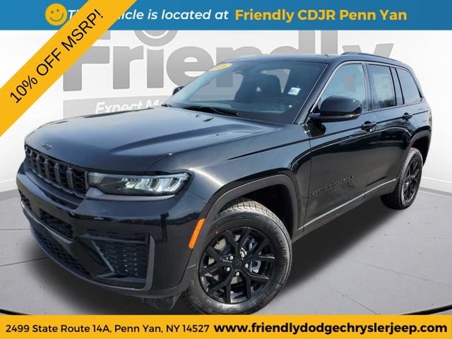 New 2026 Diamond Black Crystal Pearl-Coat Exterior Paint Jeep Altitude image 1