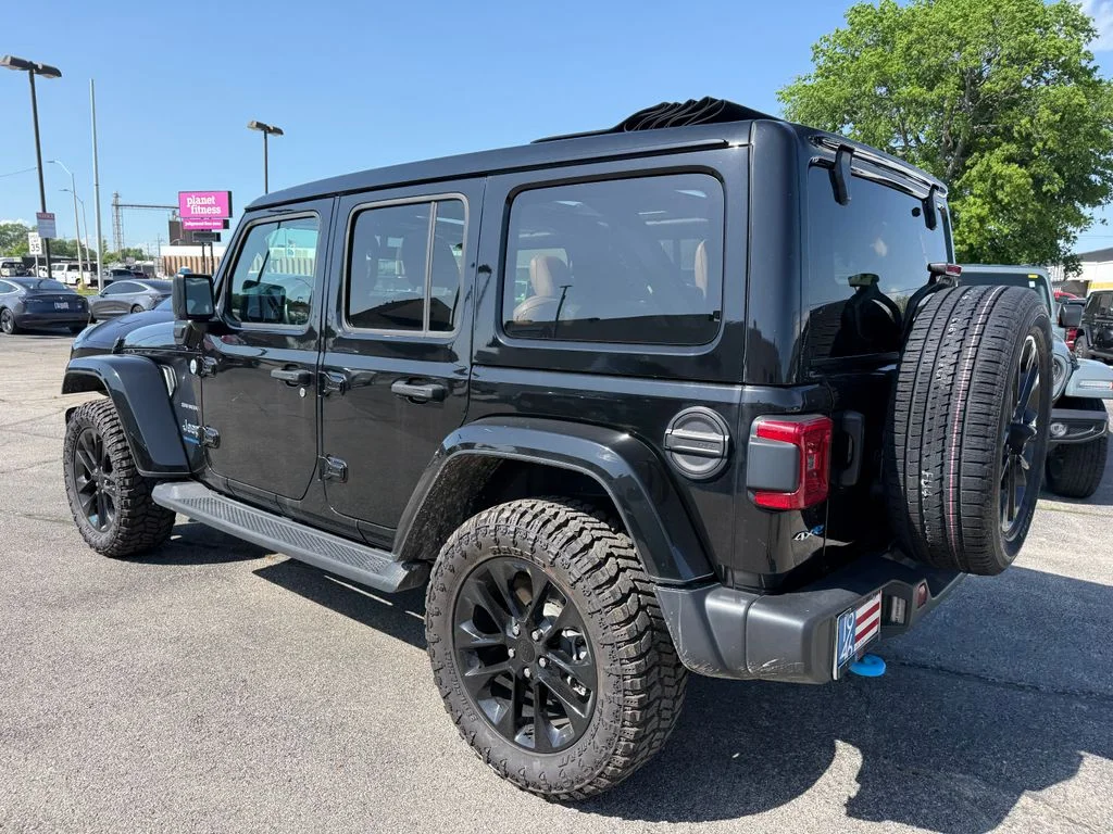 Used 2023 Black Jeep Sahara 4xe image 38