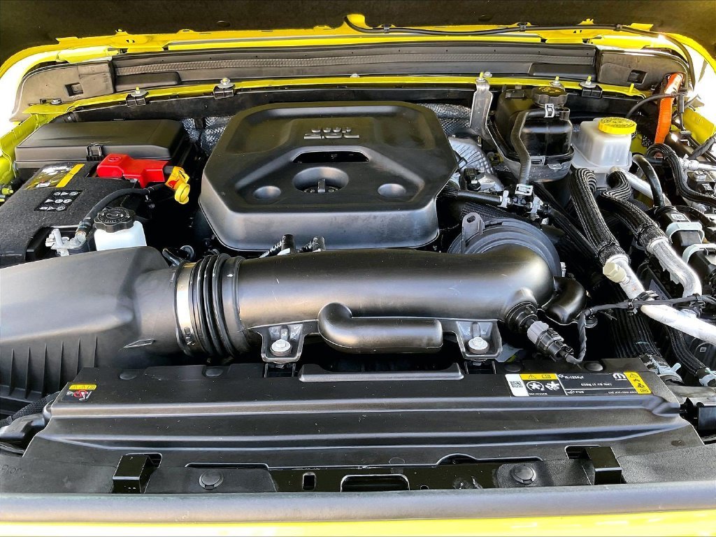 Used 2024 Yellow Jeep Sahara 4xe image 30