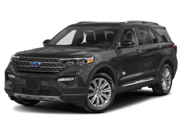 Used 2022 Blue Metallic Ford King Ranch image 1