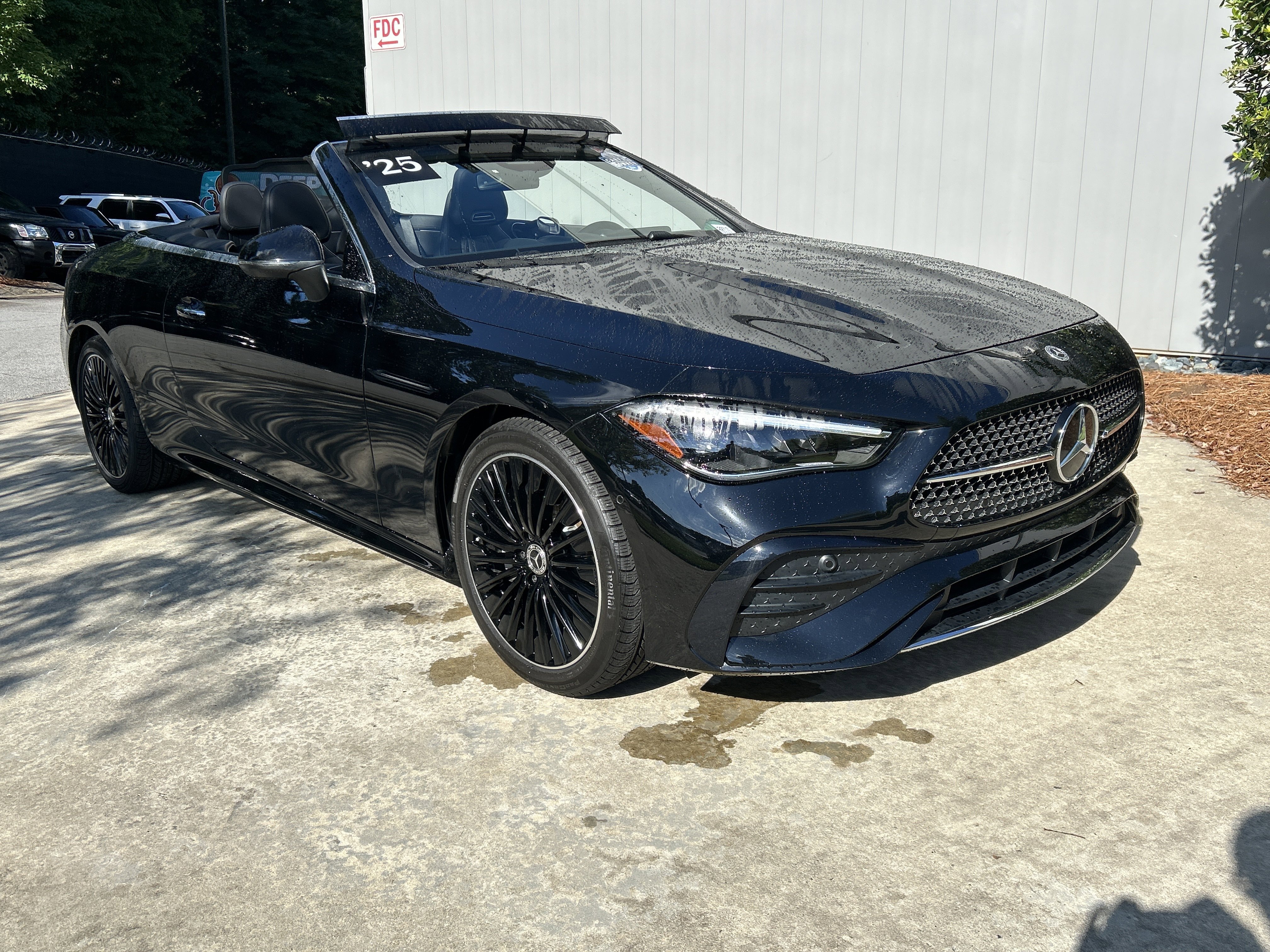 Certified Used 2025 Black Mercedes-Benz CLE 300 4MATIC® Cabriolet image 7