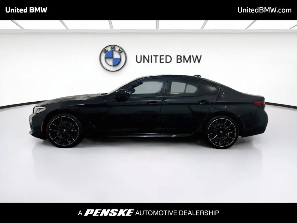 Used 2021 Black Sapphire Metallic BMW 540i image 8
